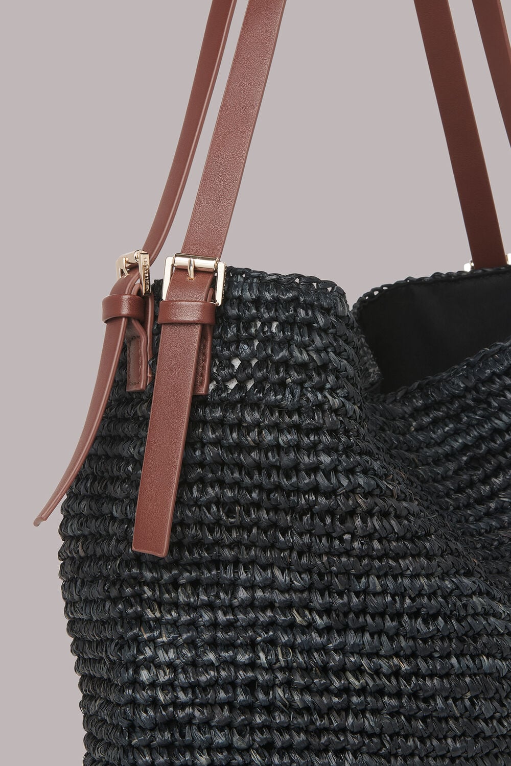 Aria Straw Shoulder Bag