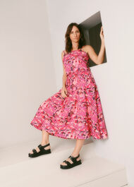 Hawaiian Print Skirt