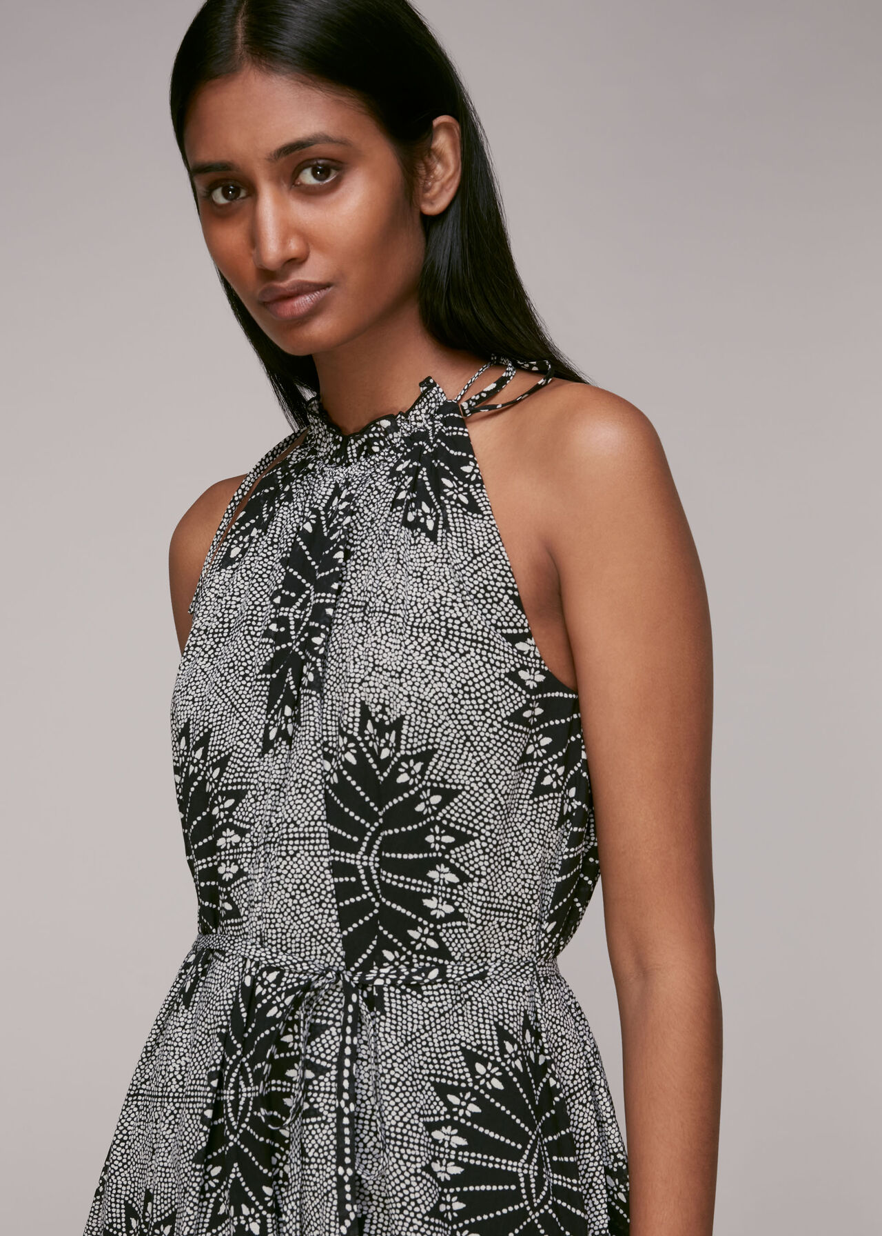 Bleached Trapeze Dress