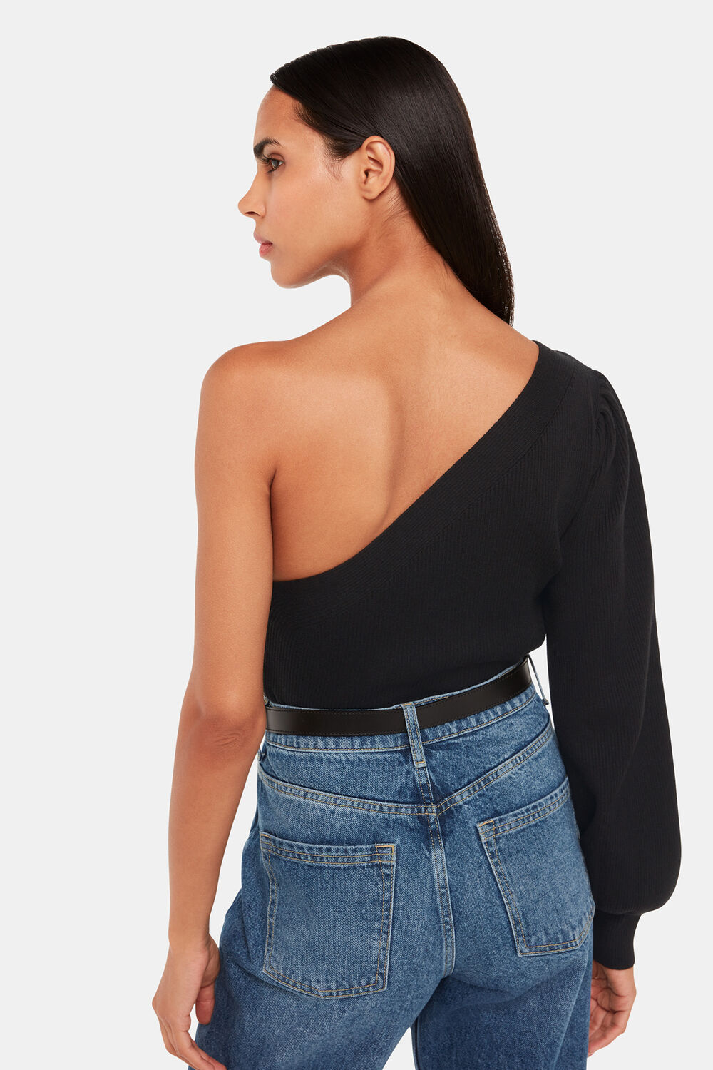 One Shoulder Knit
