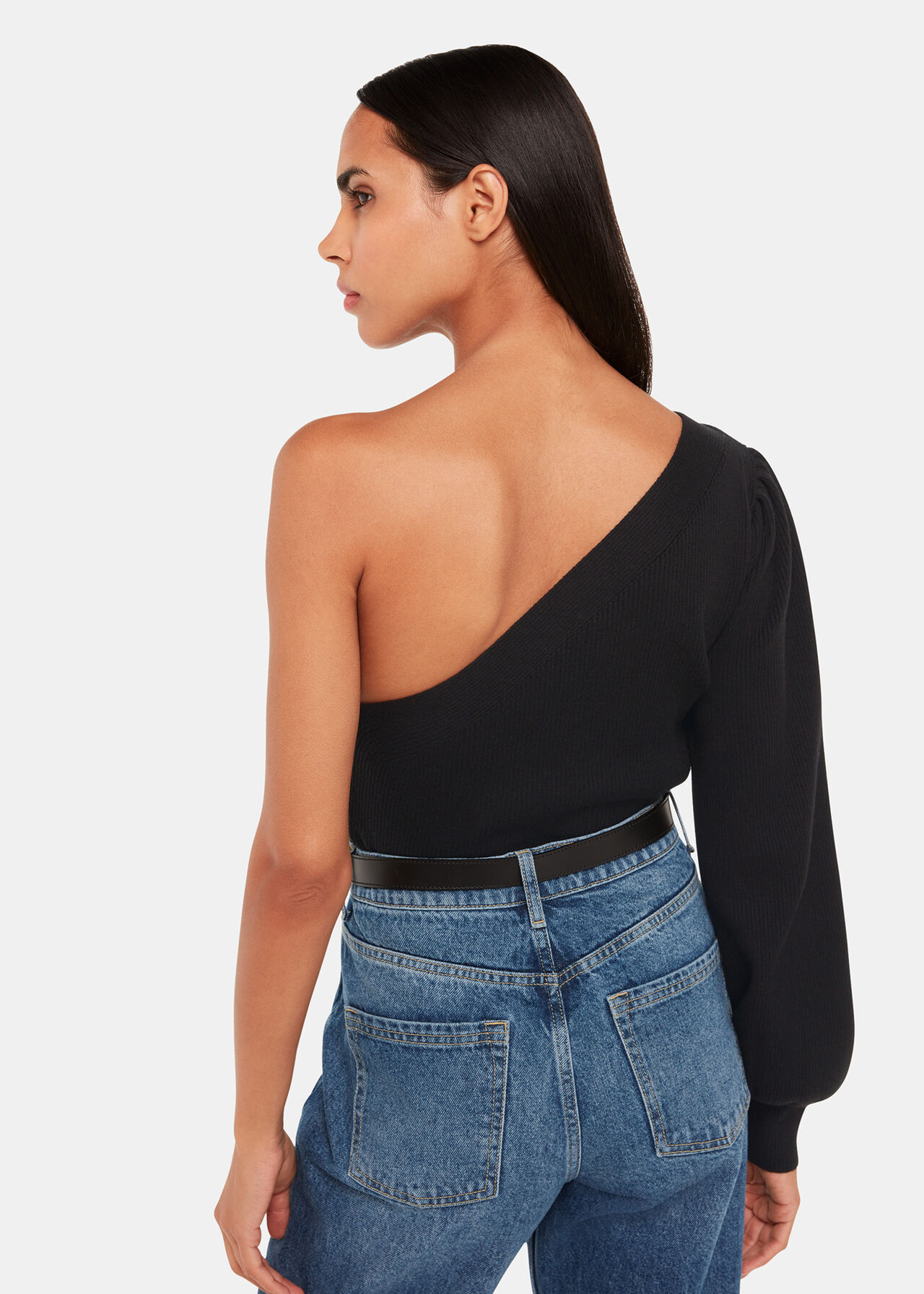 One Shoulder Knit