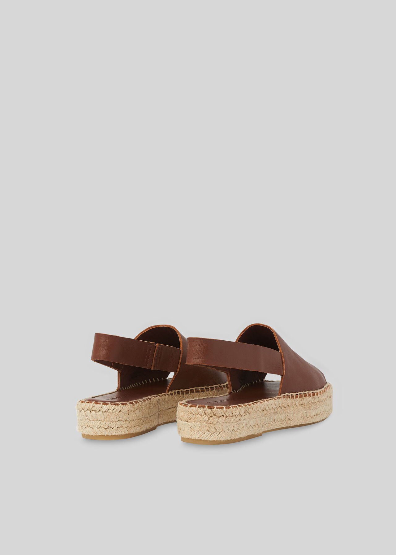 Nile Sling Back Espadrille Tan