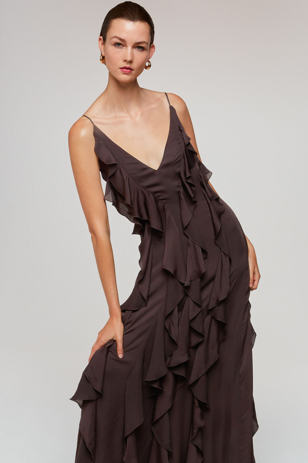 Ruffle Maxi Dress