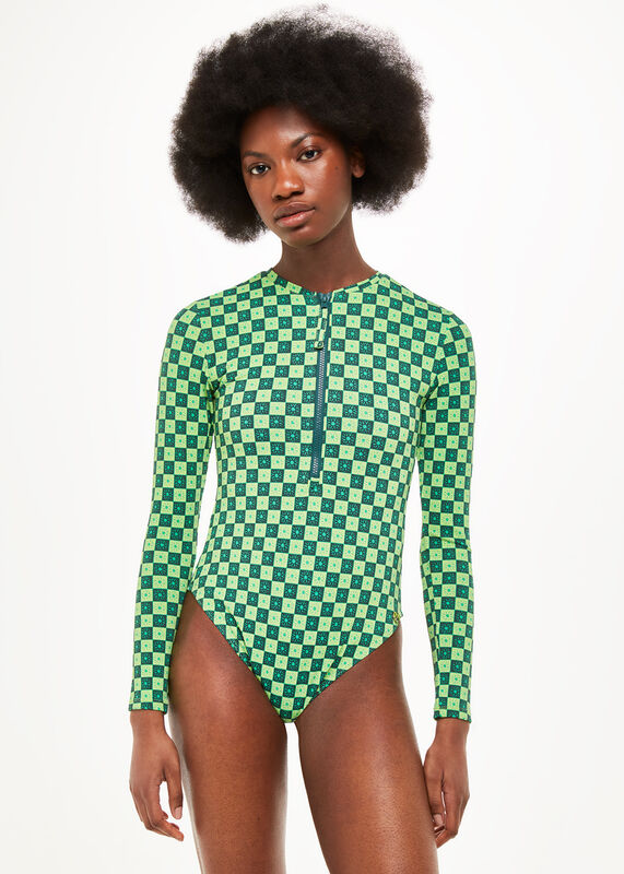 Suncheck Long Sleeve Swimsuit