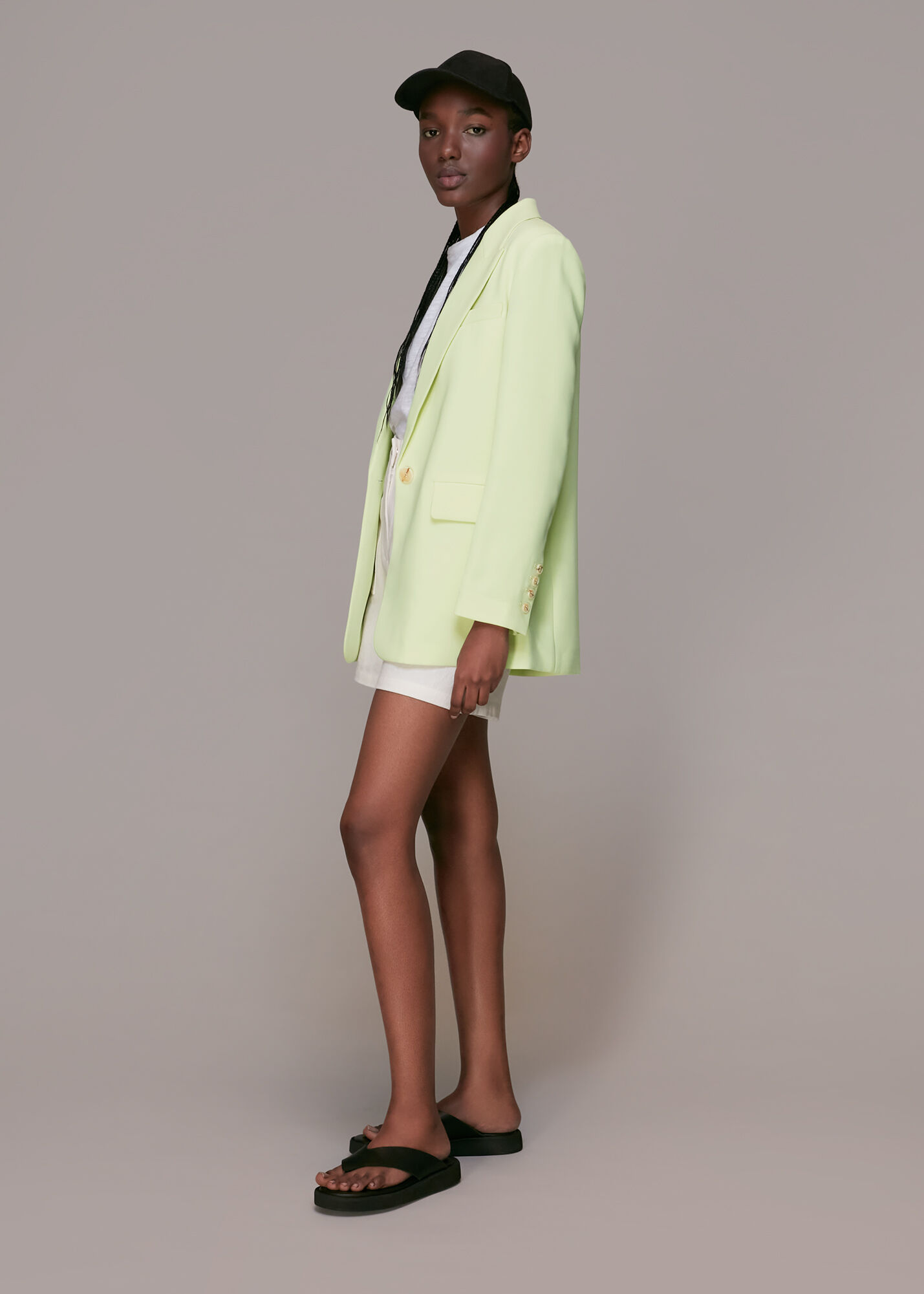 Blazer discount jaune fluo