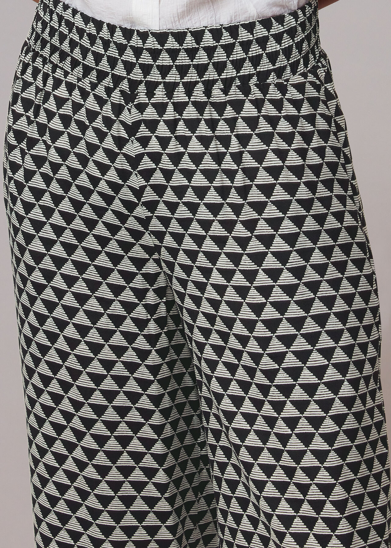 Triangle Checkerboard Trouser