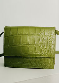 Suri Mini Croc Crossbody