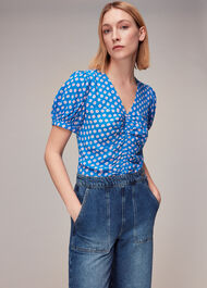 Floral Sunburst Blouse