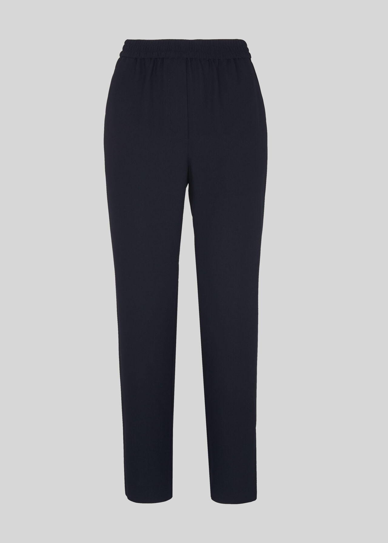 Elyse Side Stripe Trouser Navy/Multi