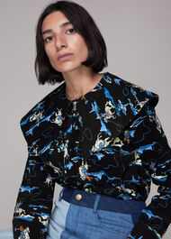 Cowboy Print Cord Shirt