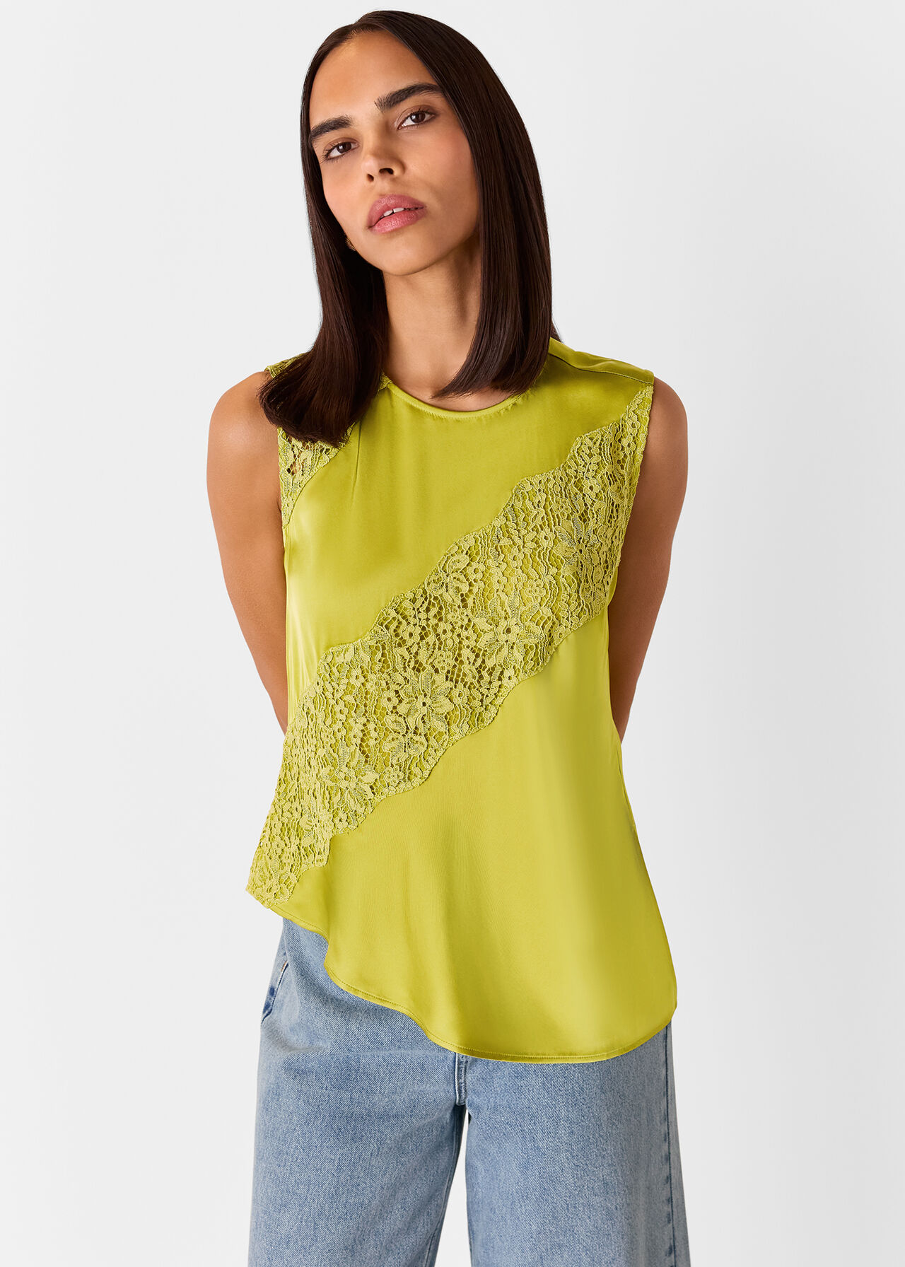 Immie Lace Detail Tank