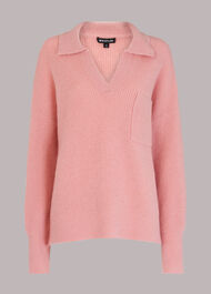 Rib Collar Sweater