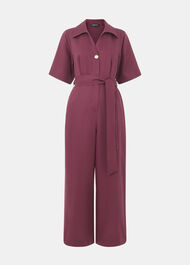 Button Front Jumpsuit