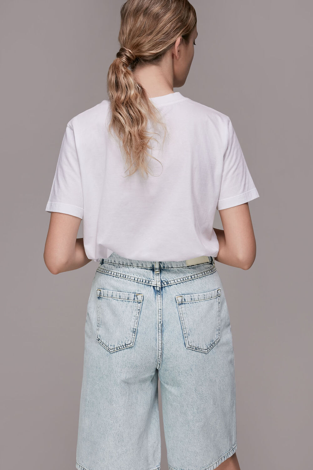 Denim Bermuda Short