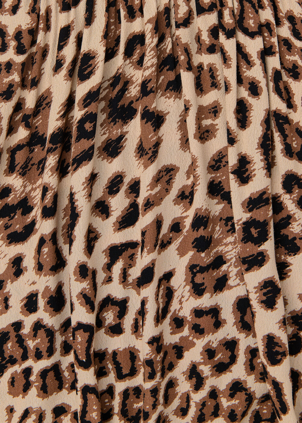 Jungle Cheetah Shirred Dress