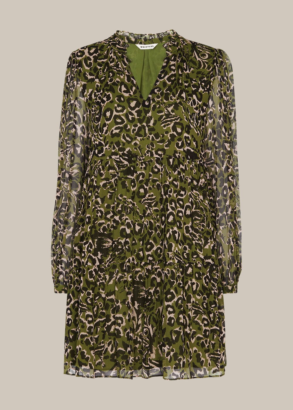 Jungle Cat Trapeze Dress