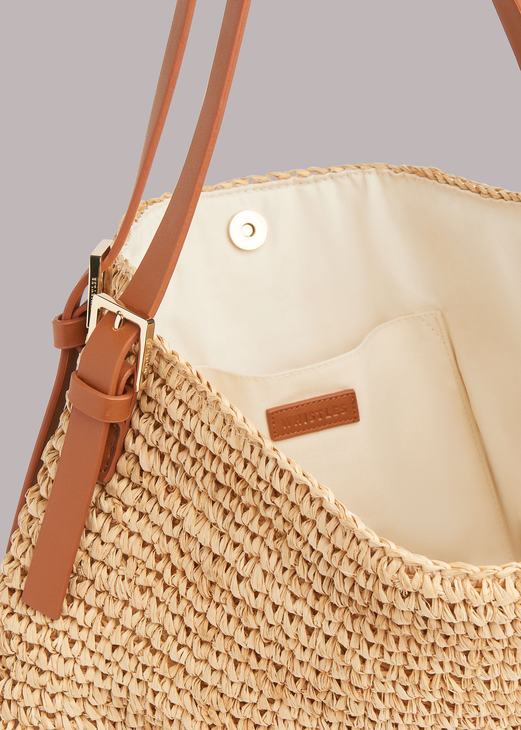 Whistles store straw bag
