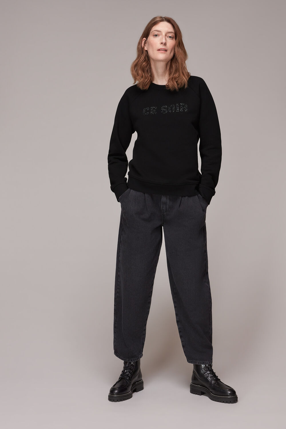 Ce Soir Sparkle Logo Sweat