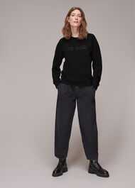 Ce Soir Sparkle Logo Sweat