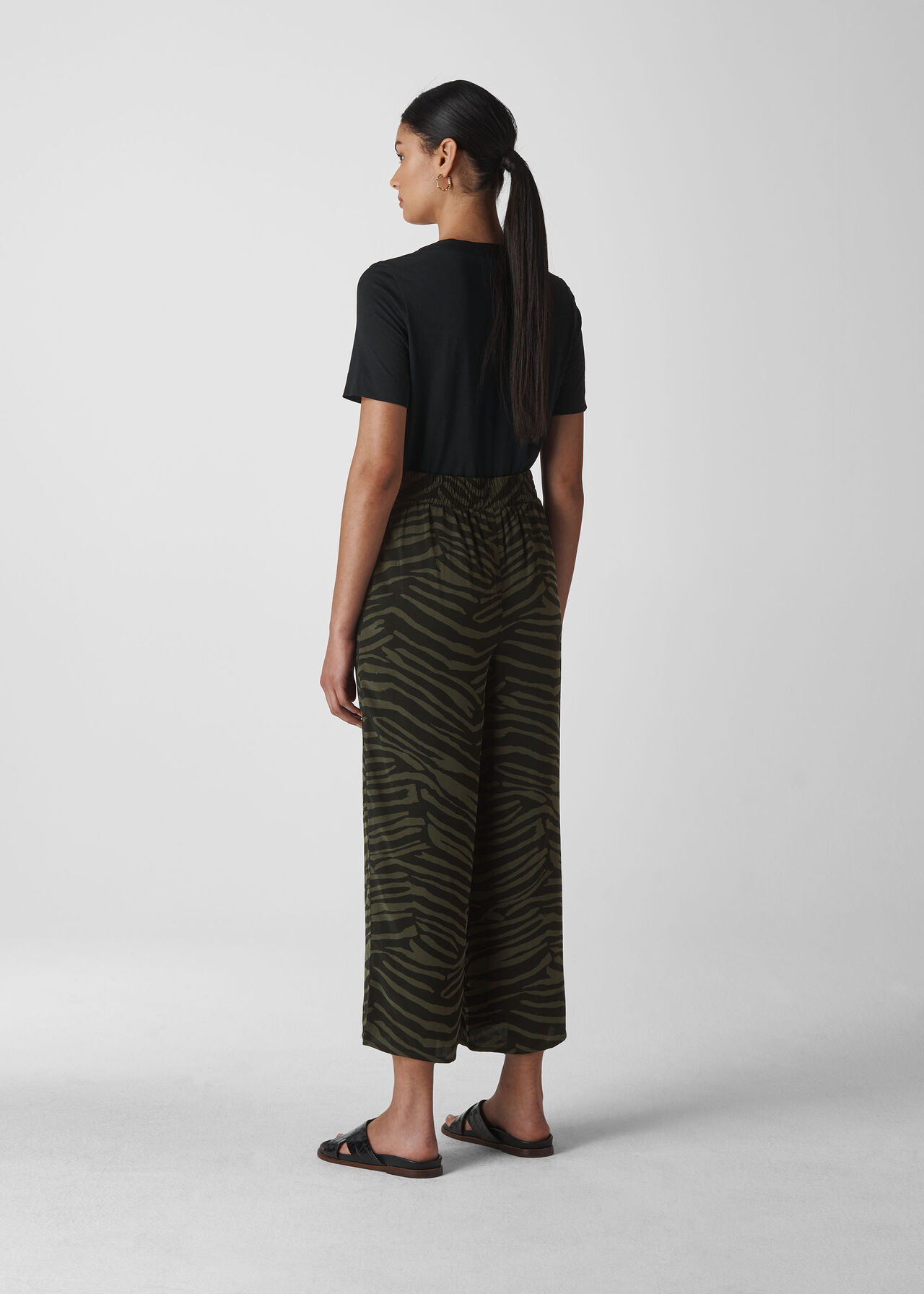 Zebra Stripe Trouser Multicolour