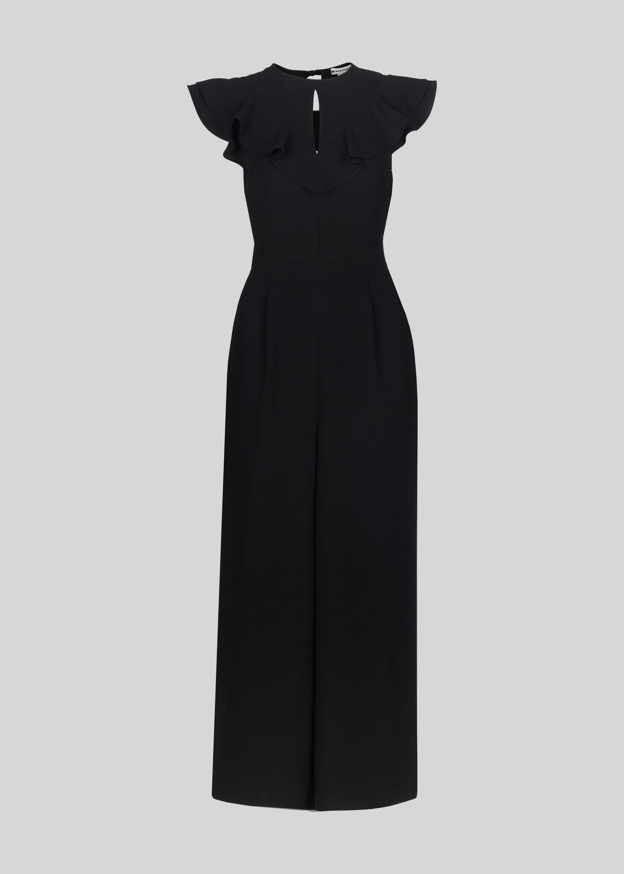 Joanna Frill Crepe Jumpsuit Black