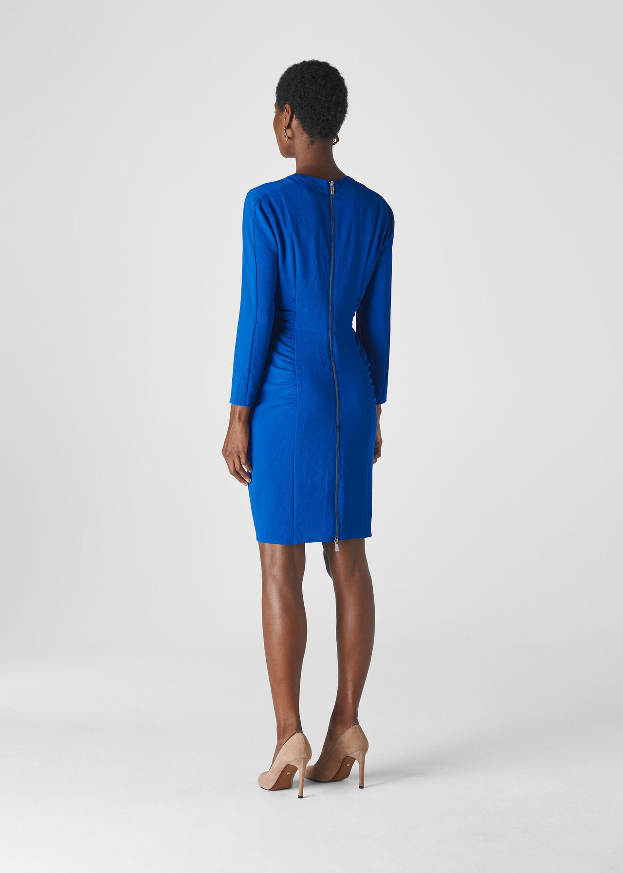 Izzey Textured Bodycon Blue