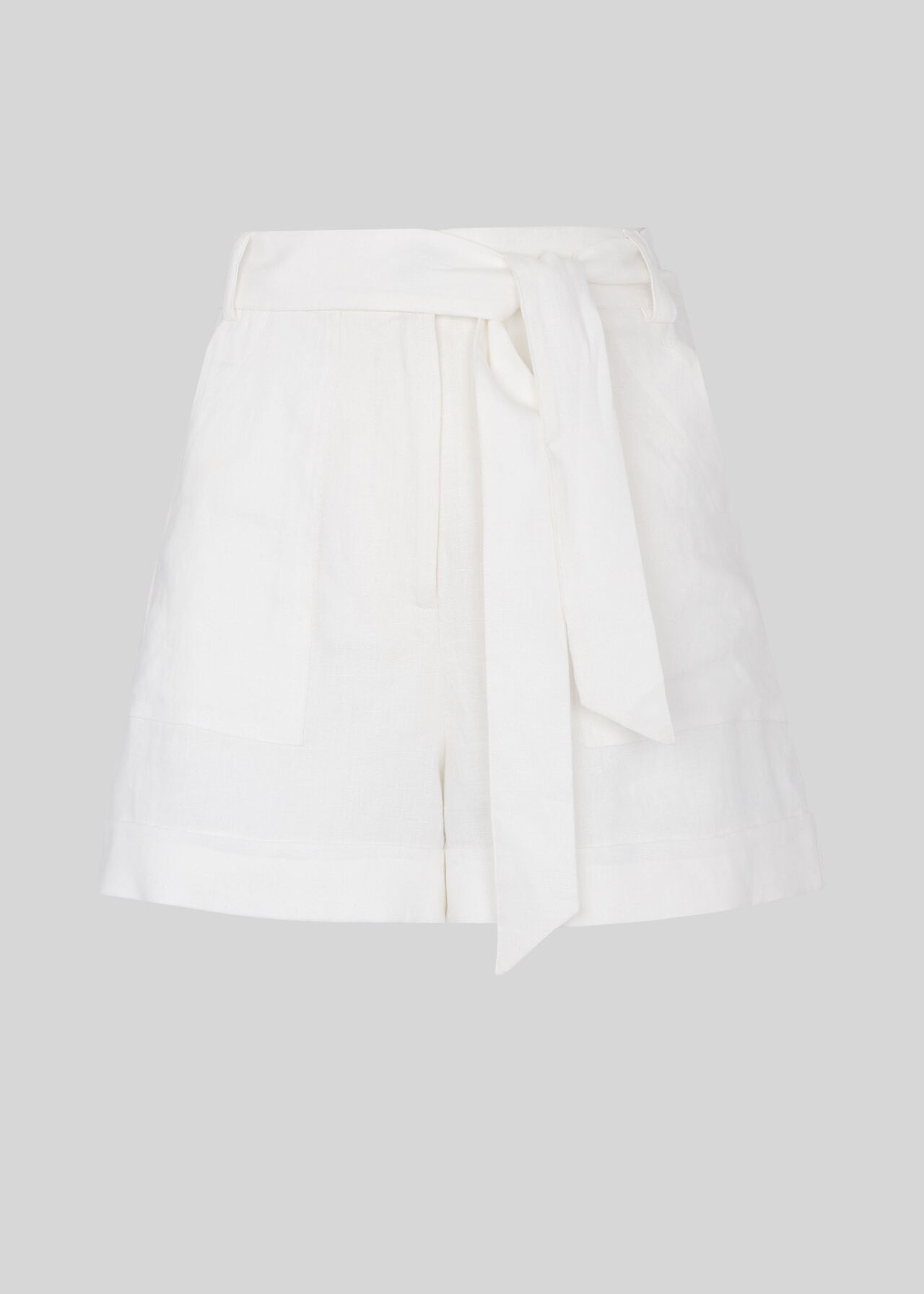 Linen Short White