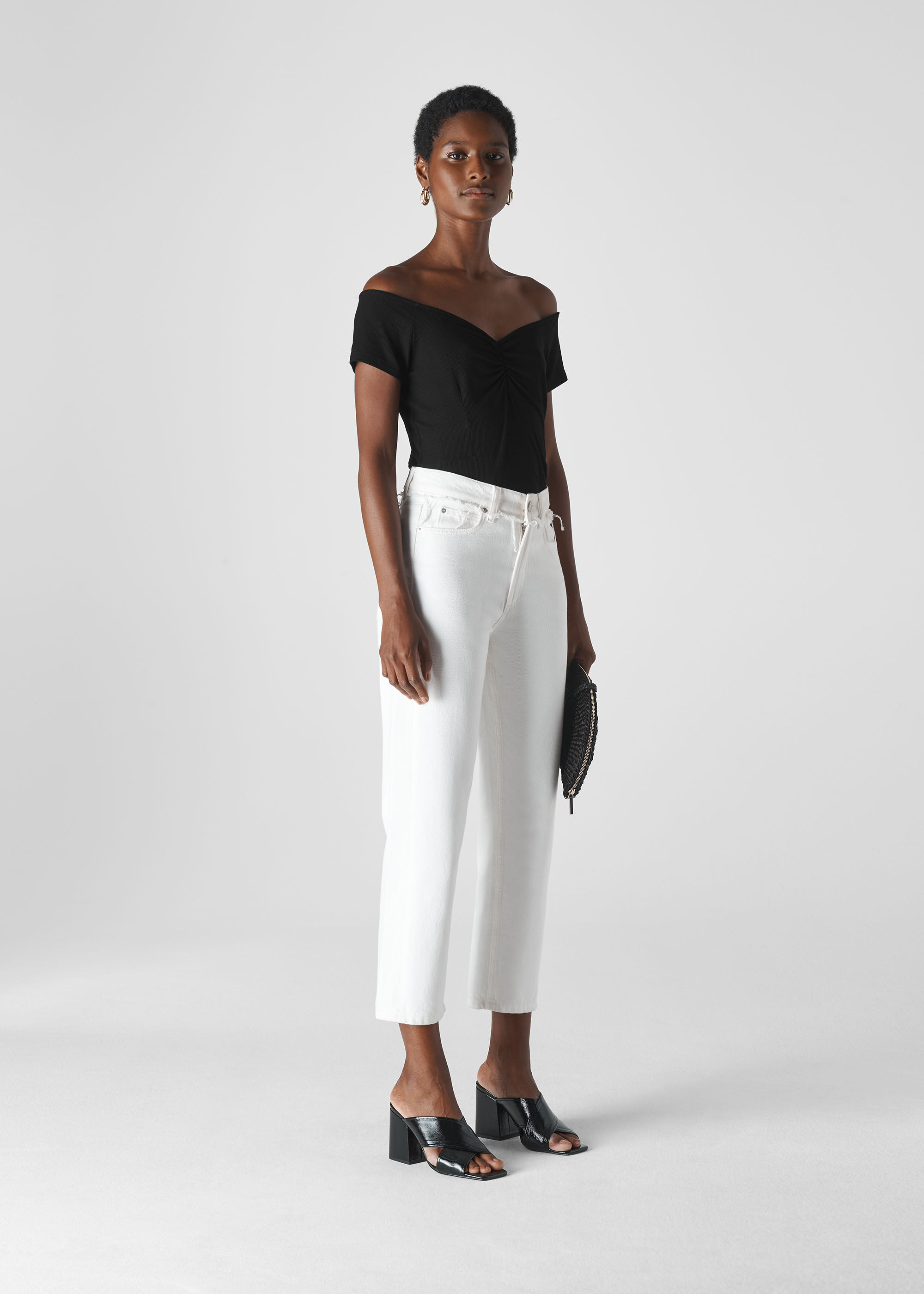 Whistles bardot top new arrivals