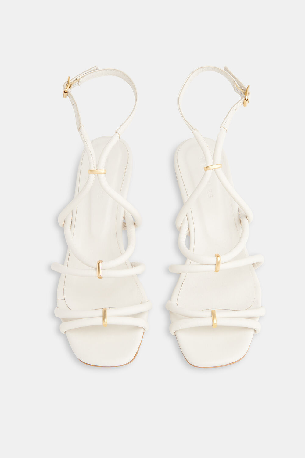 Niomie Tubular Heeled Sandal