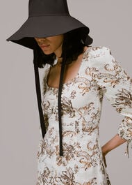 Sun Hat With Tie