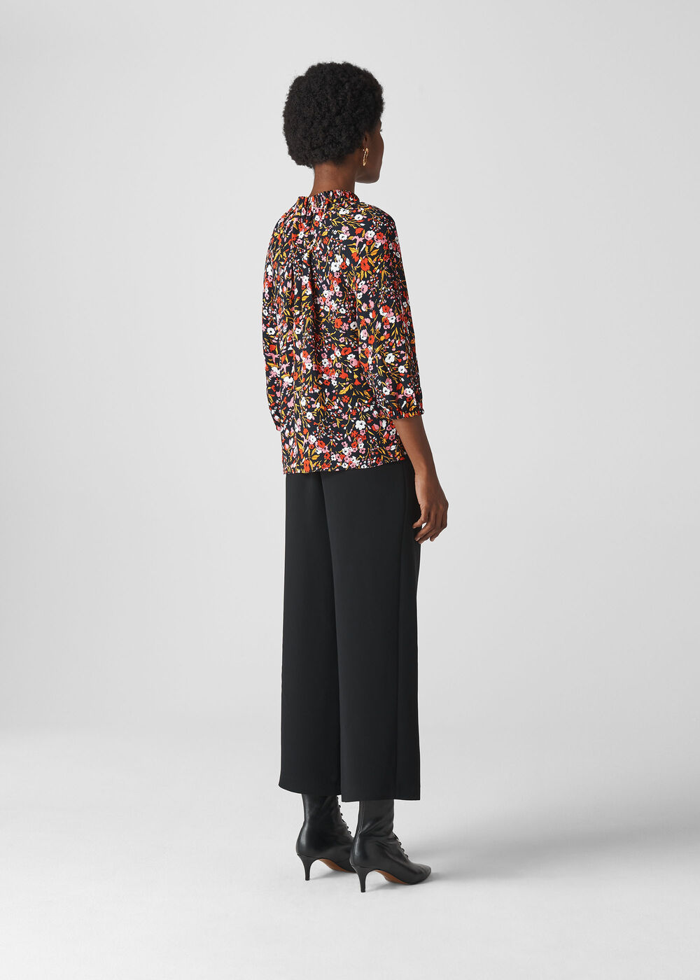 Cami Floral Meadow Top Pink/Multi