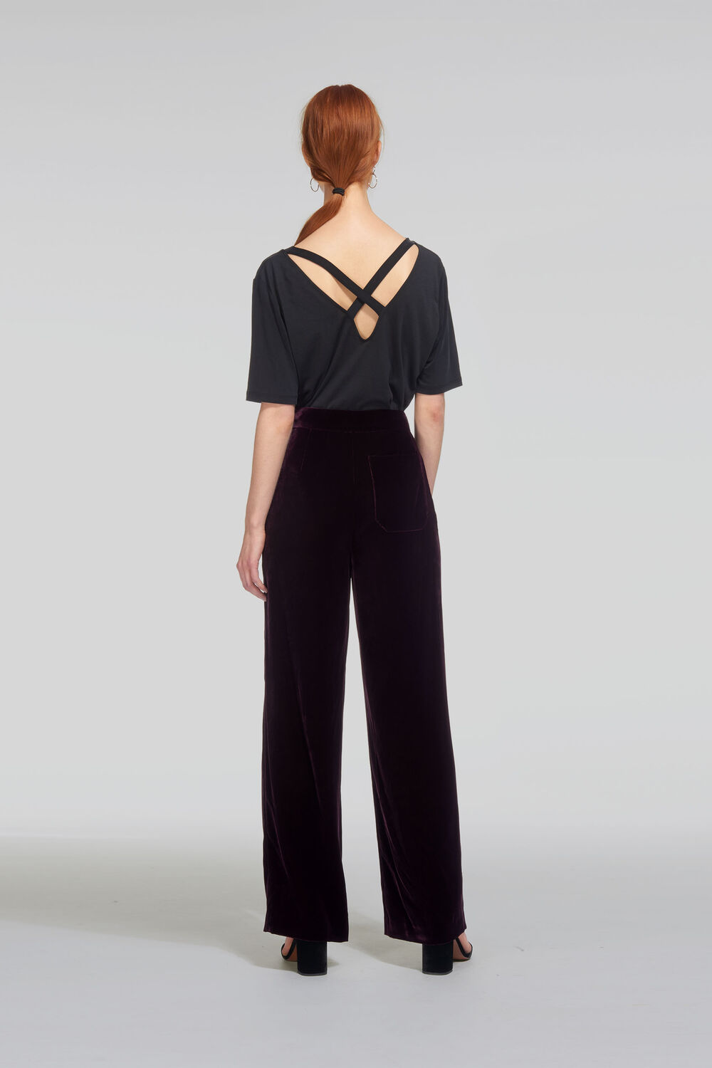Corinna Velvet Trouser