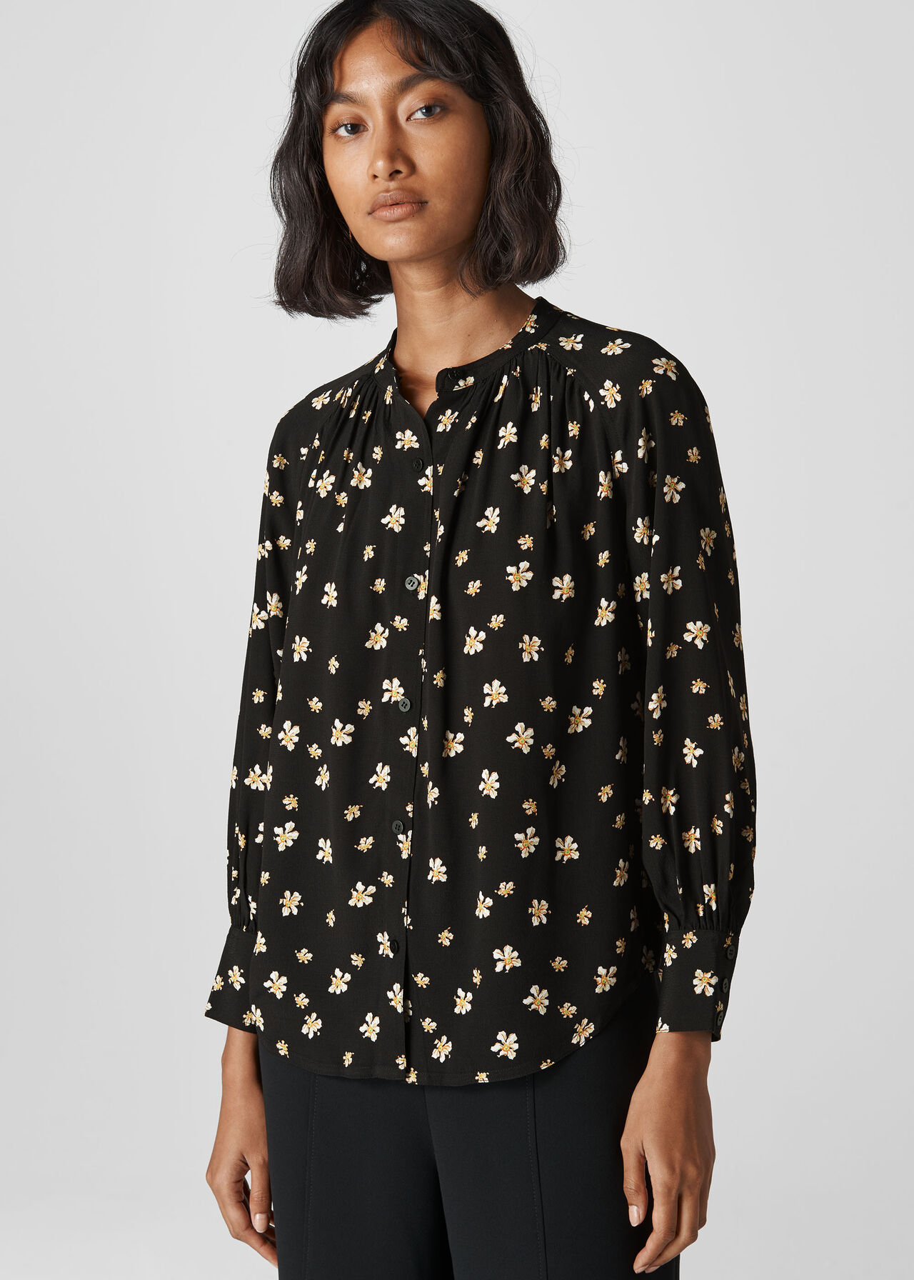 Edelweiss Print Blouse