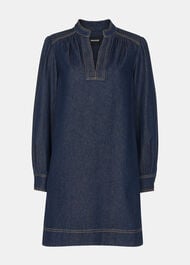 Long Sleeve Shift Mini Dress