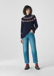 Chunky Fairisle Knit Multicolour