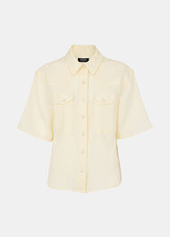 Linen Western Detail Shirt