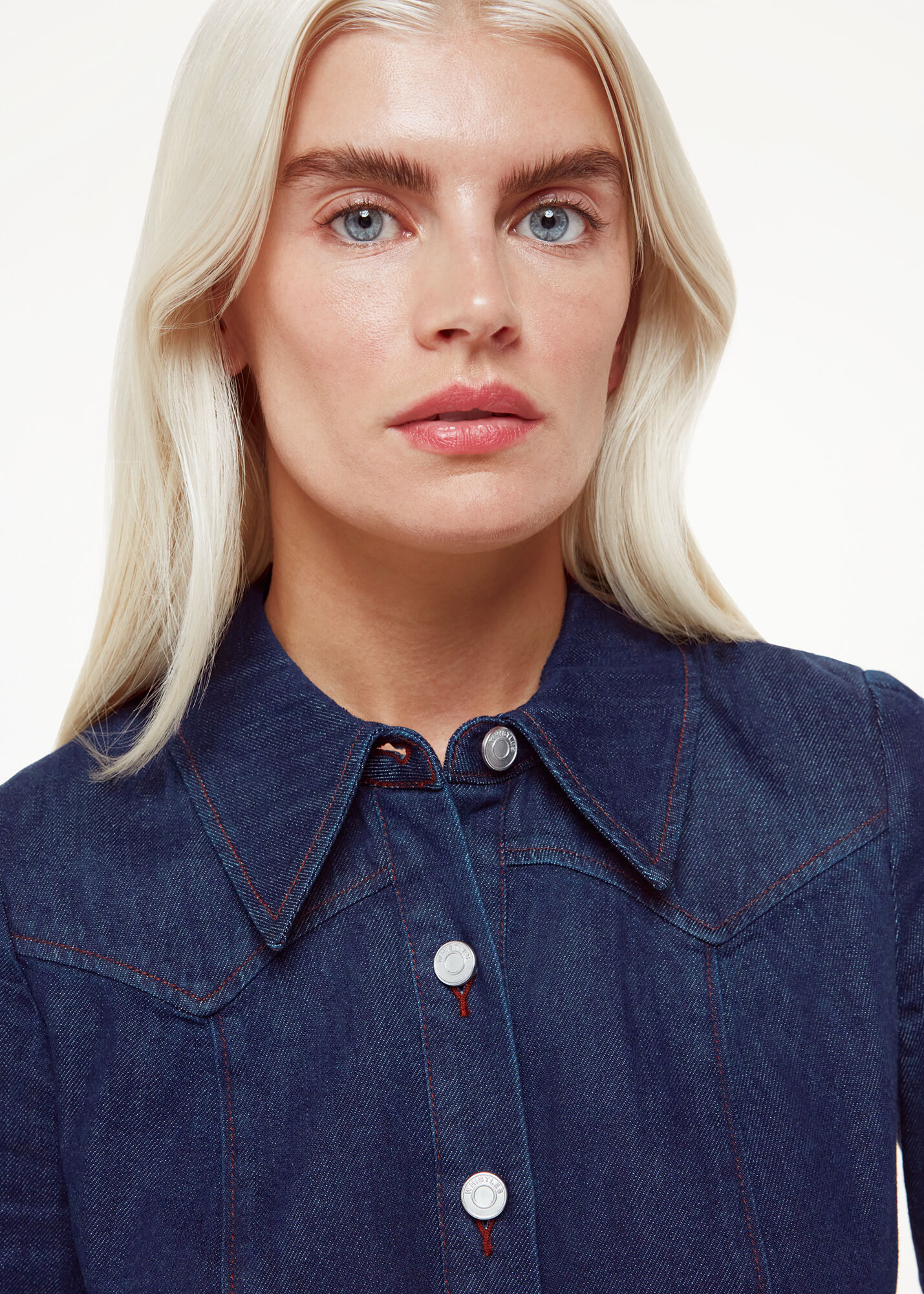 Denim Western Denim Jumpsuit WHISTLES