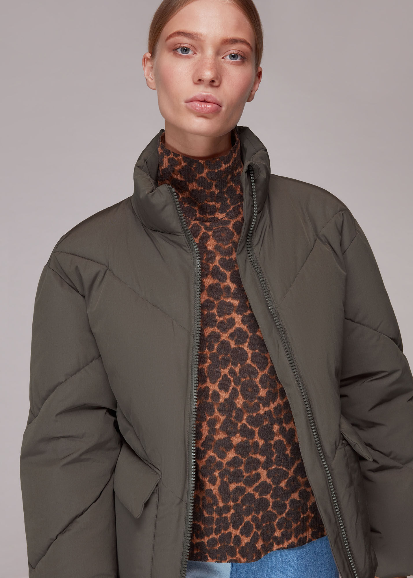 Whistles grey jacket best sale