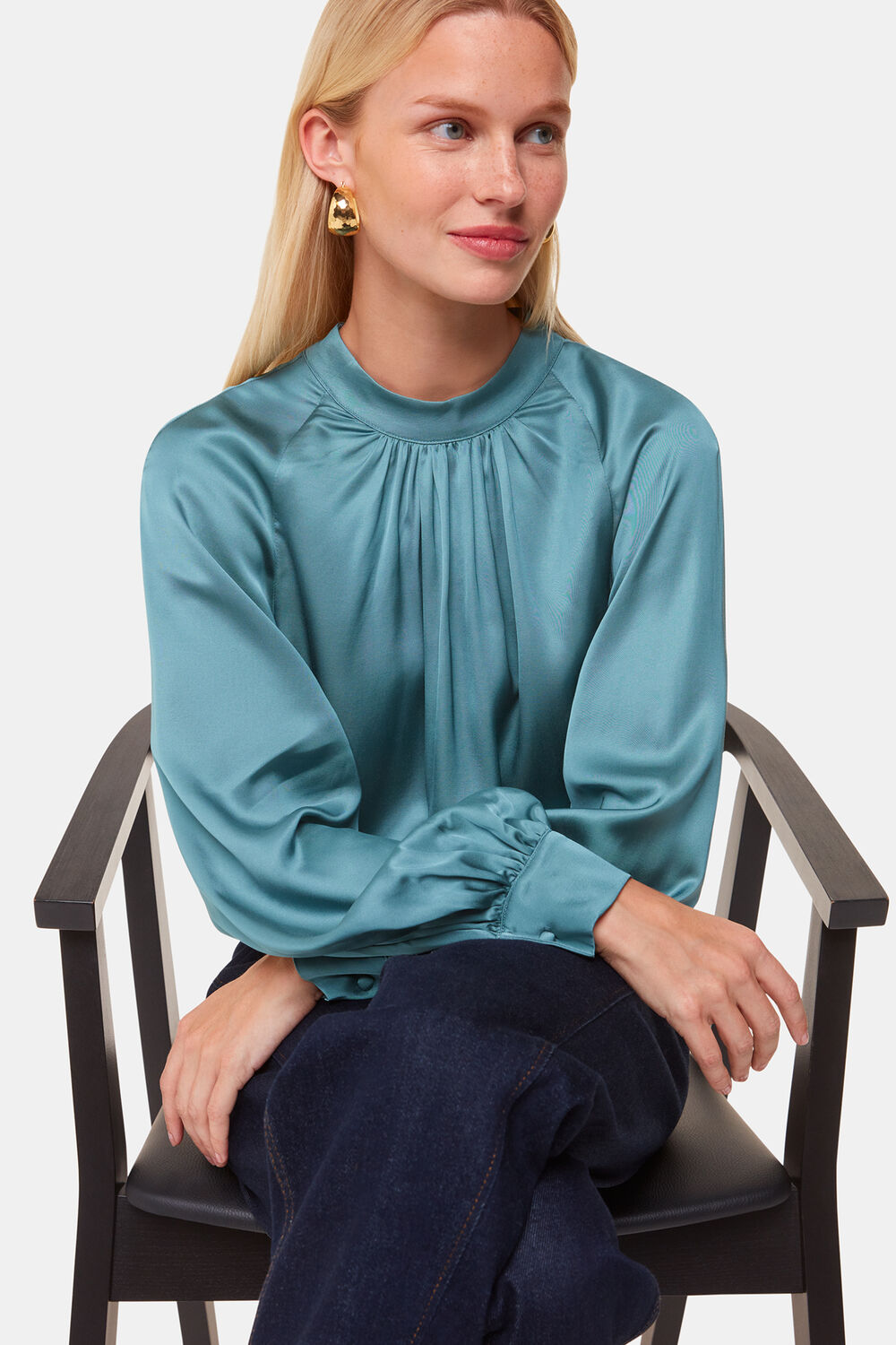 Lea Satin Blouse
