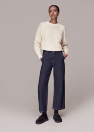 Pointelle Sweater