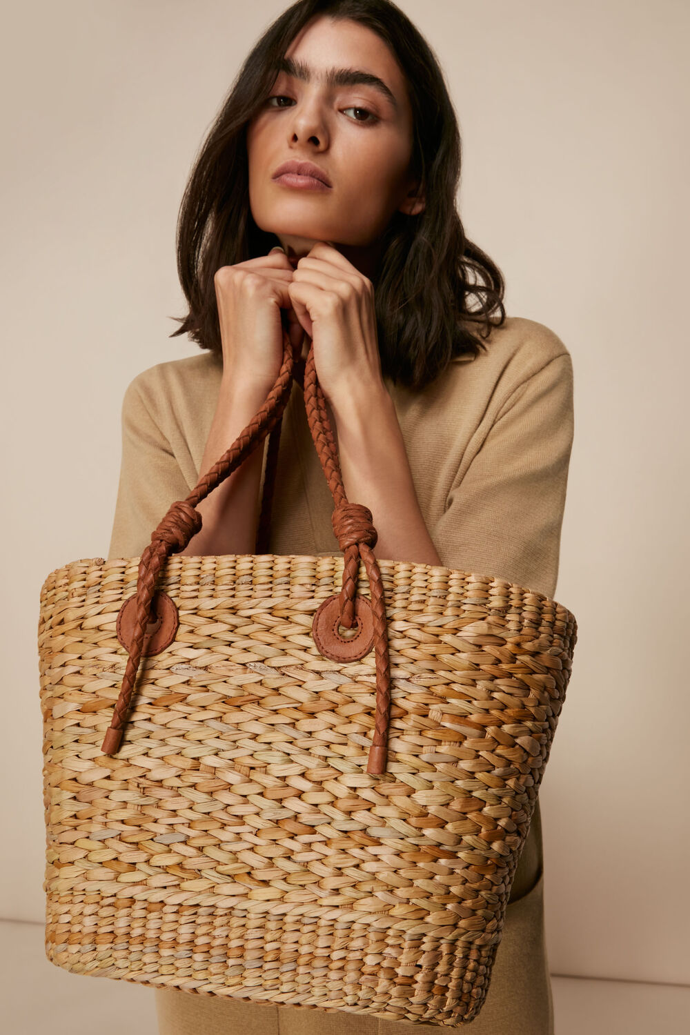Lyon Straw Tote