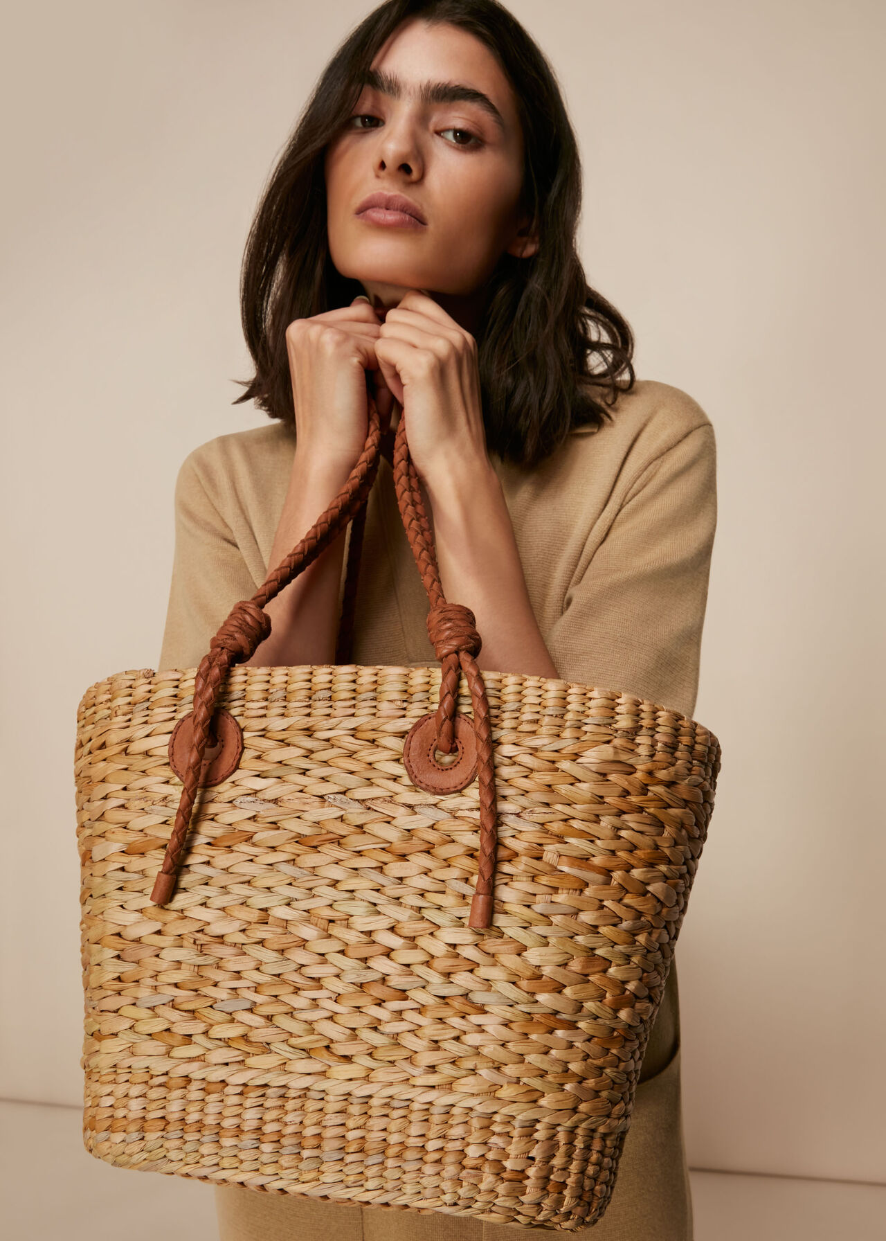 Lyon Straw Tote