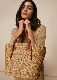 Lyon Straw Tote