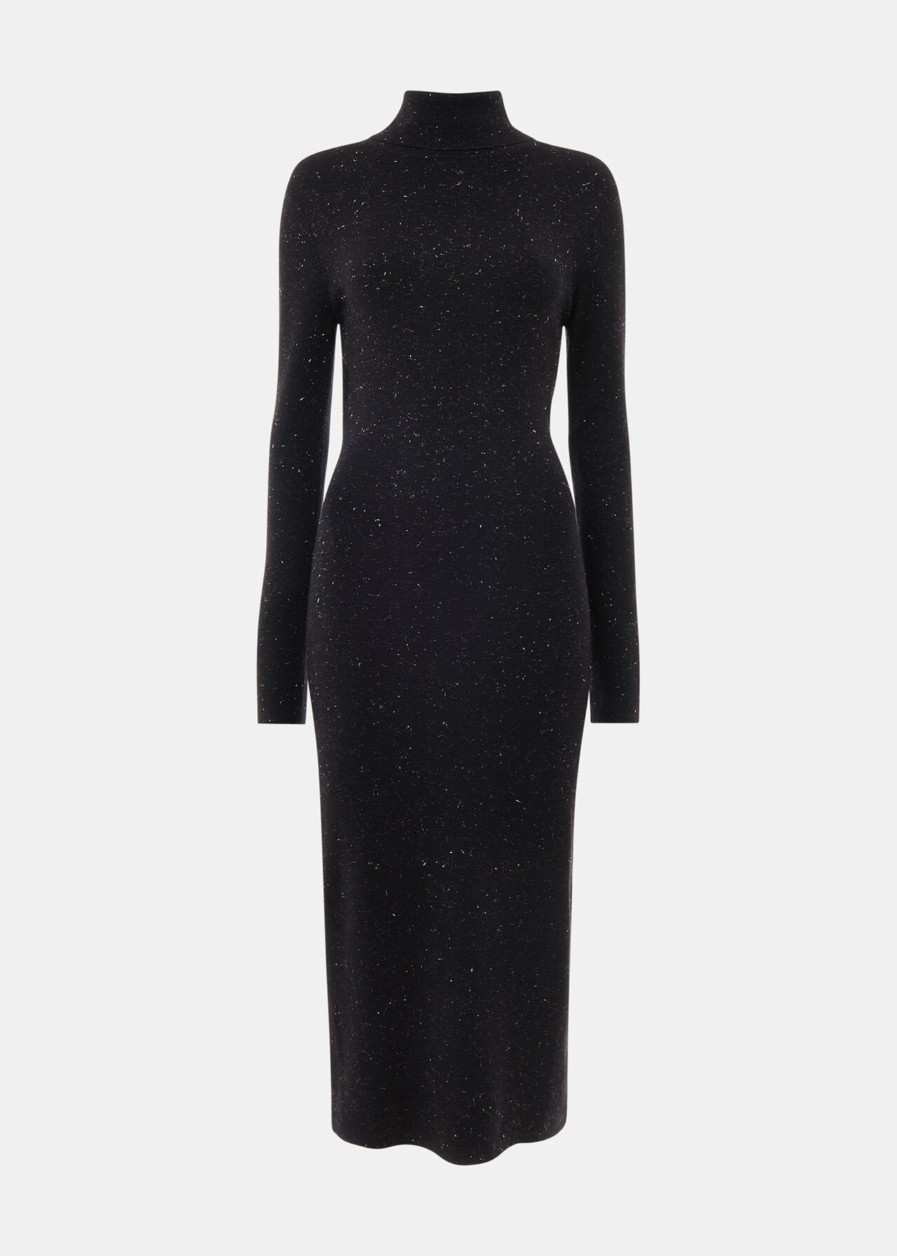Annie Sparkle Roll Neck Dress