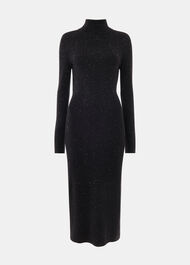 Annie Sparkle Roll Neck Dress