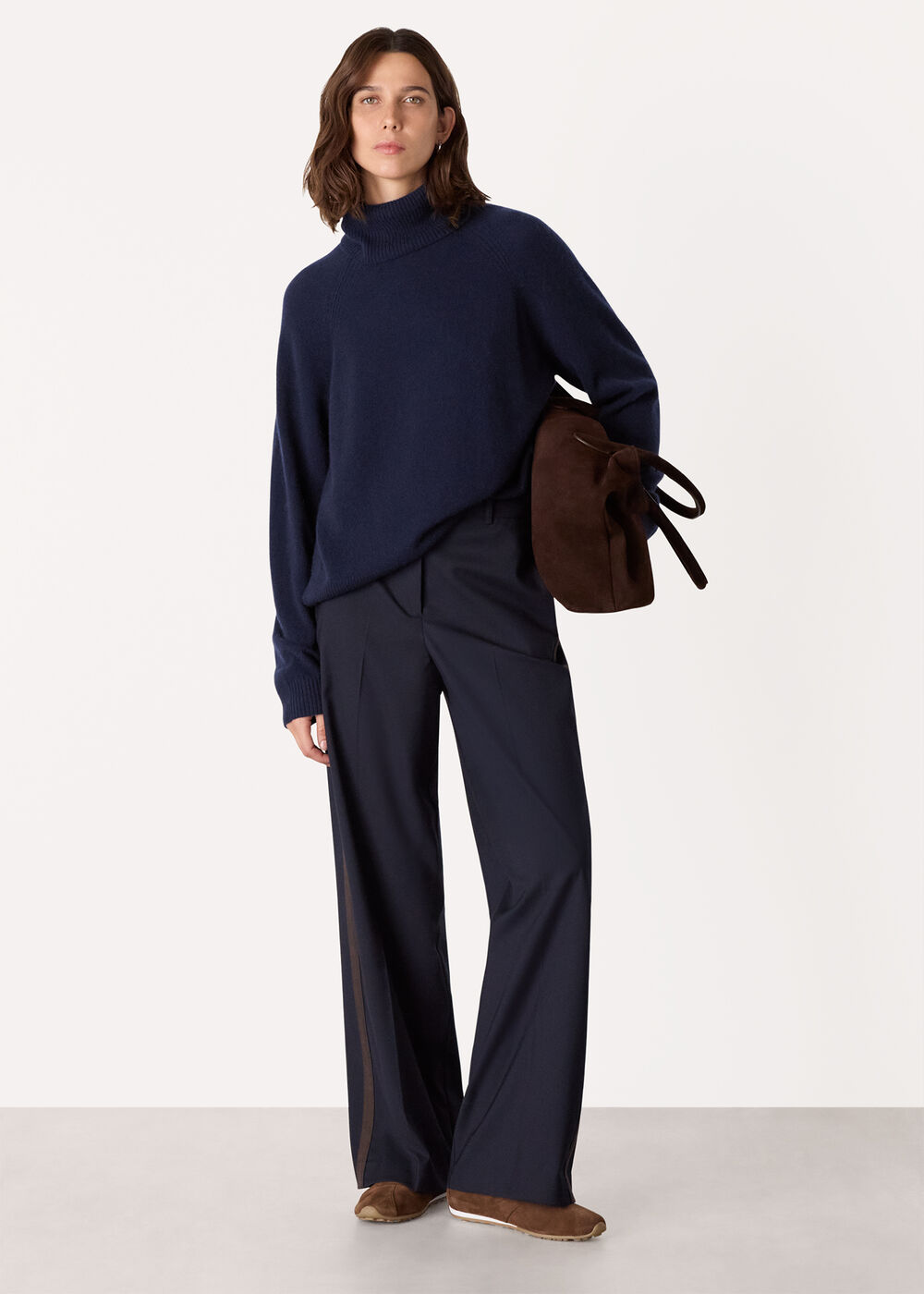 Cashmere Roll Neck