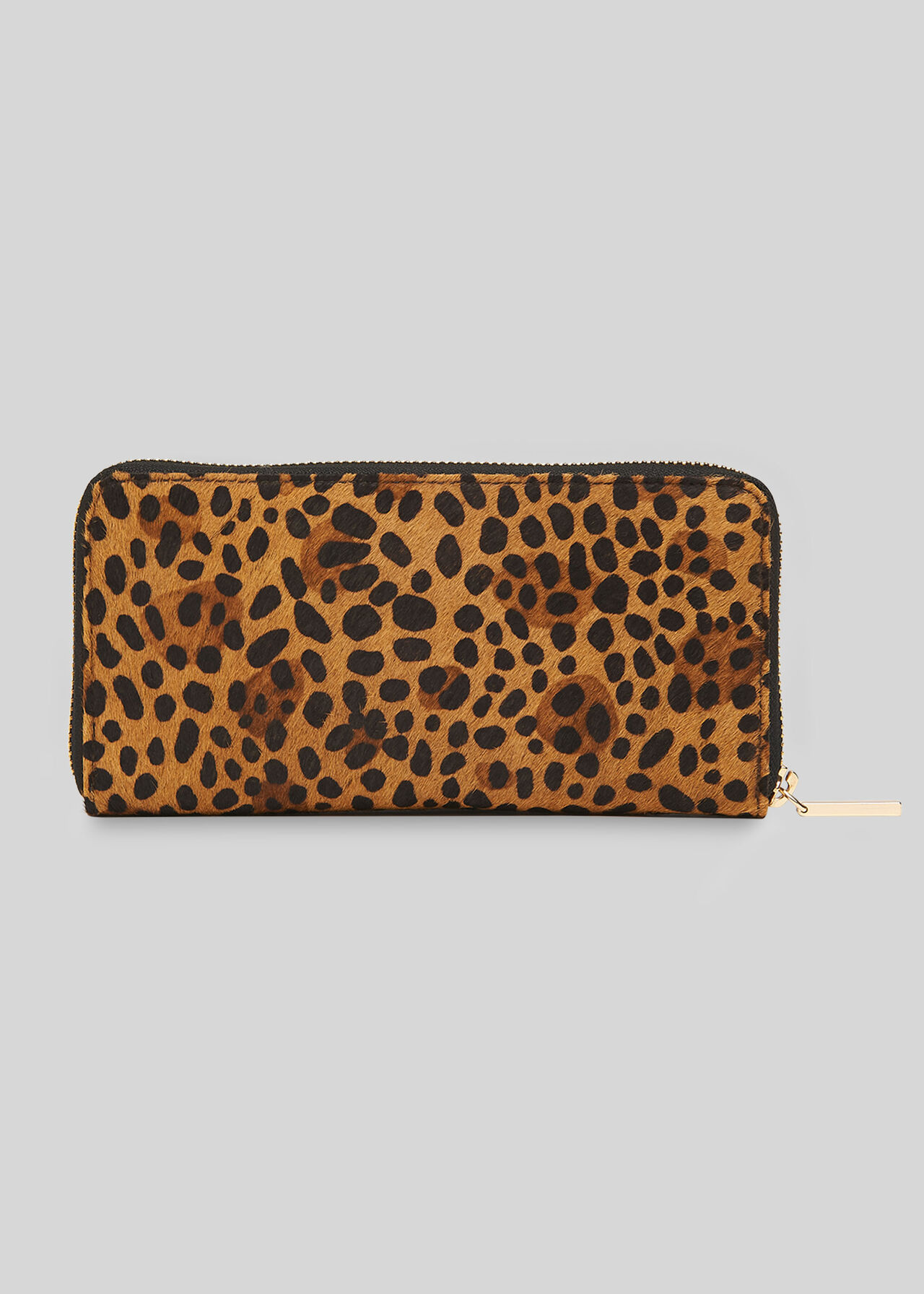 animal print wallet