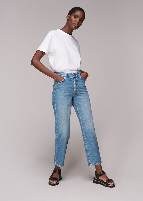 Authentic Hollie Button Jean
