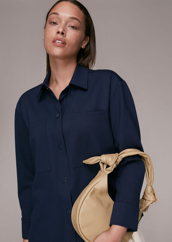 Linden Knotted Handle Bag