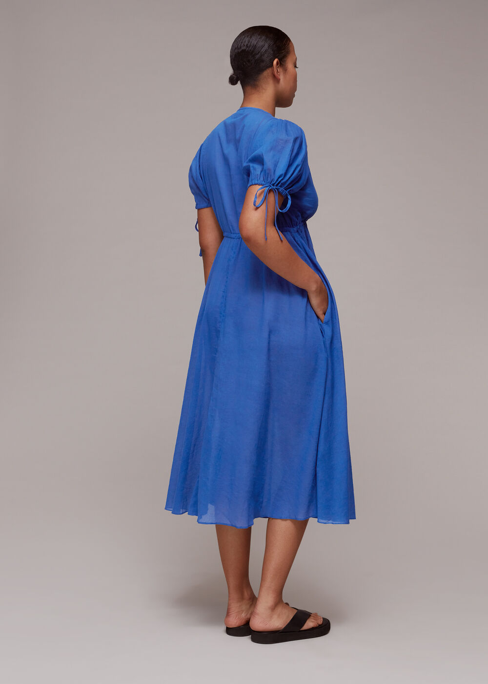 Lilian Gathered Beach Cover Up